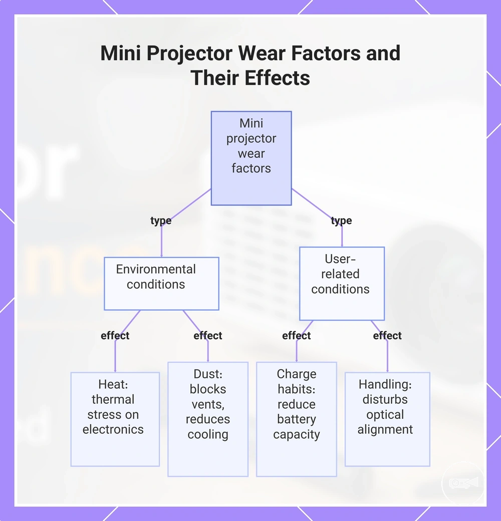 Mini Projector Wear Factors and Their Effects