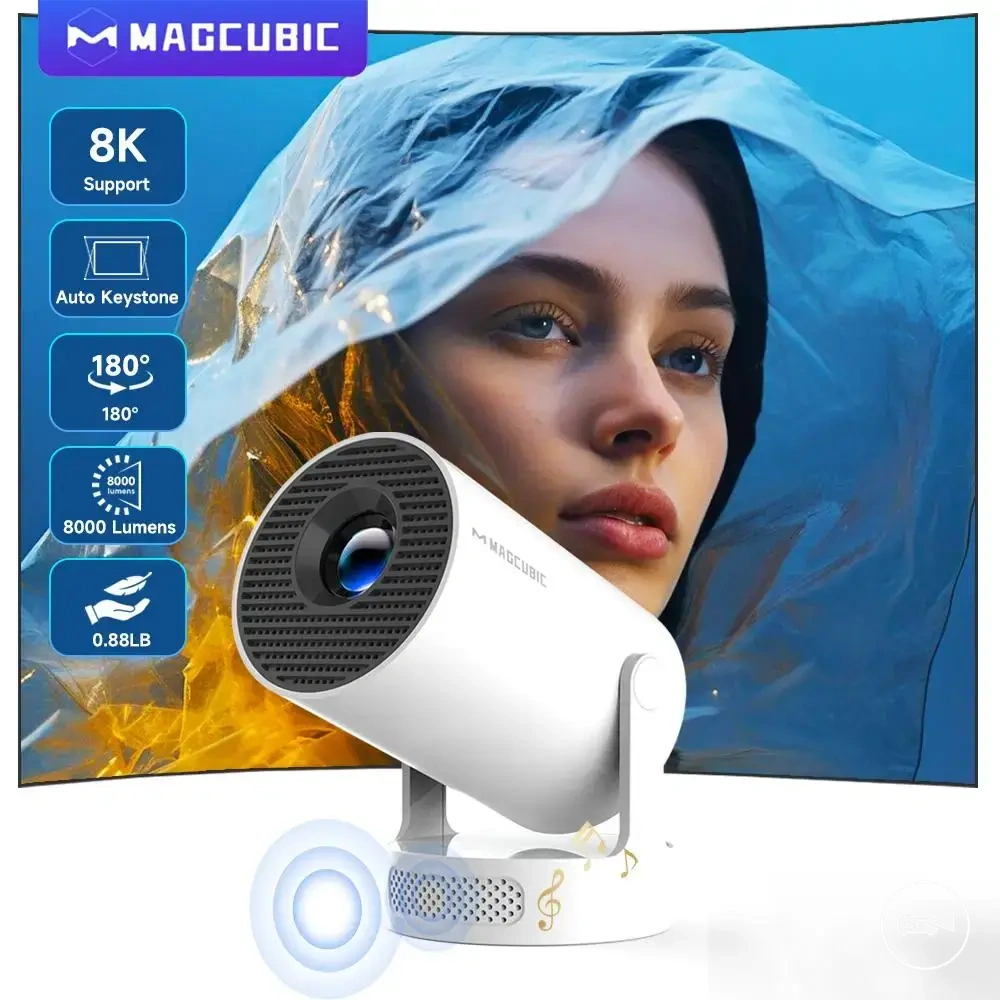 Proyector portátil Magcubic HY300 Pro con altavoz