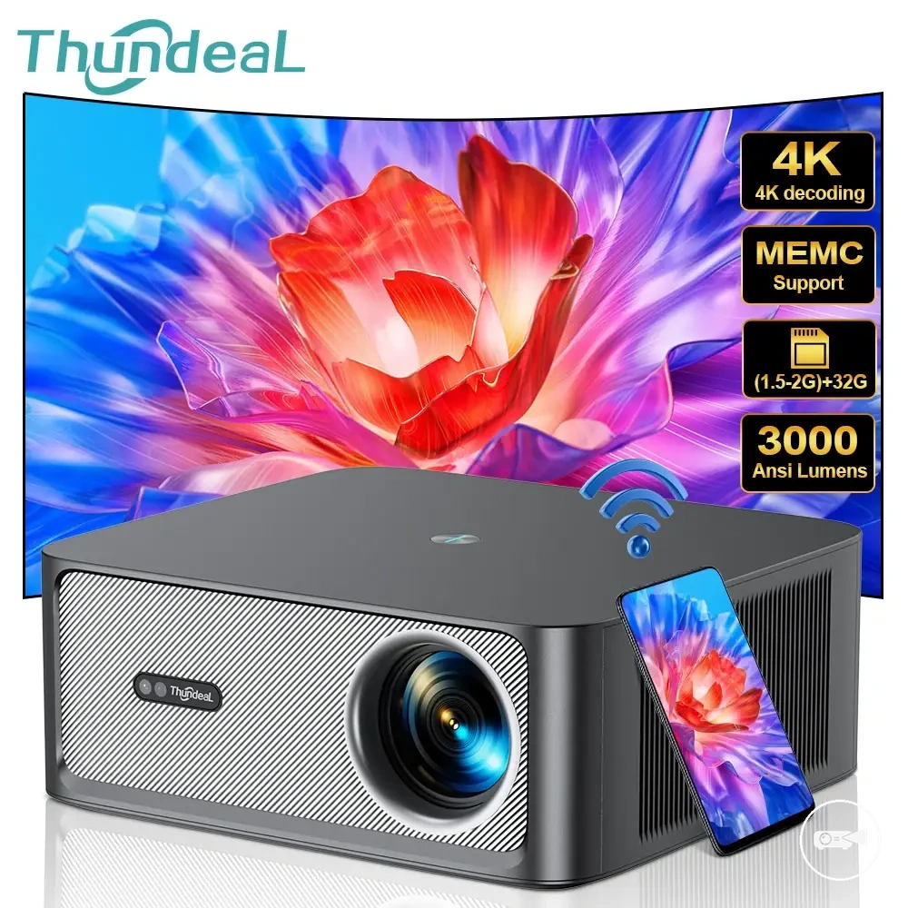 WiFi ve Full HD destekli ThundeaL TD98Pro projektör
