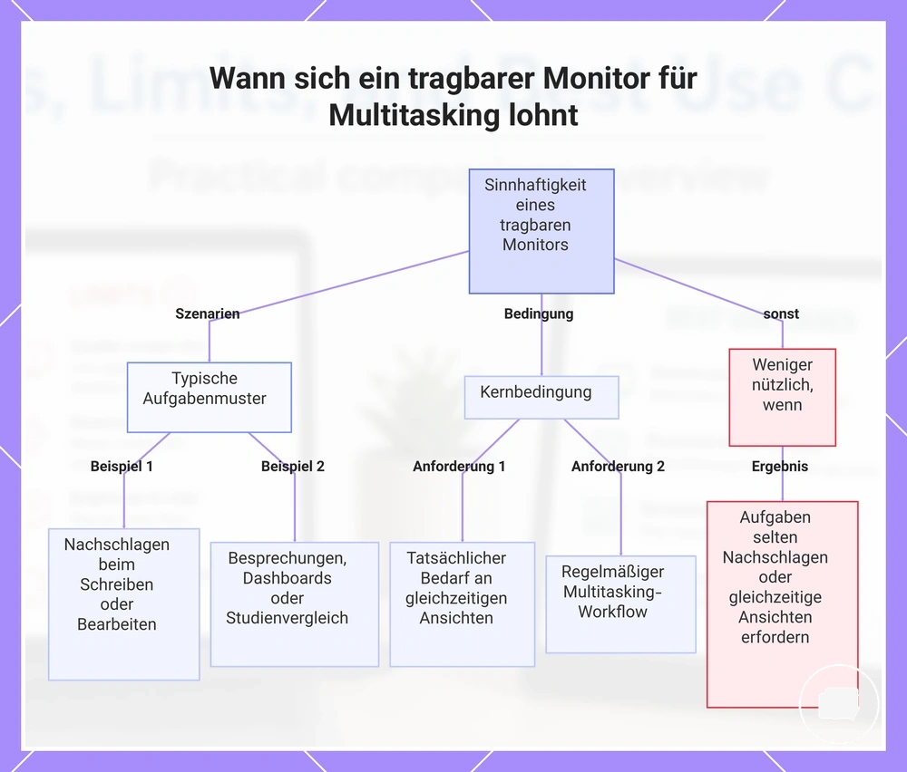 Wann sich ein tragbarer Monitor für Multitasking lohnt