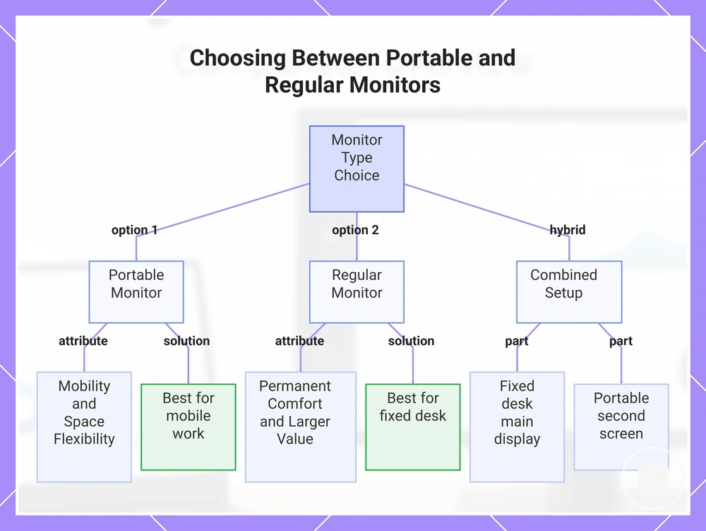 Choosing Between Portable and Regular Monitors