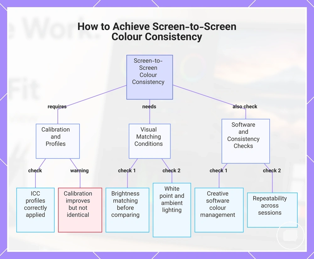 How to Achieve Screen-to-Screen Colour Consistency