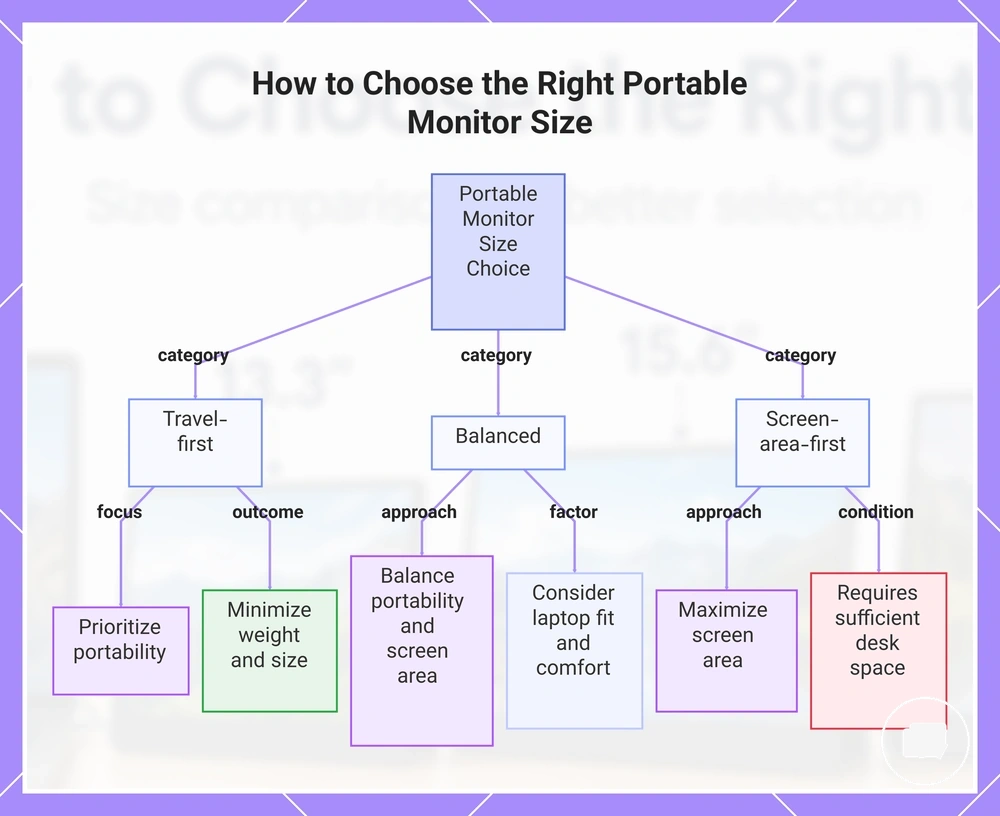 How to Choose the Right Portable Monitor Size
