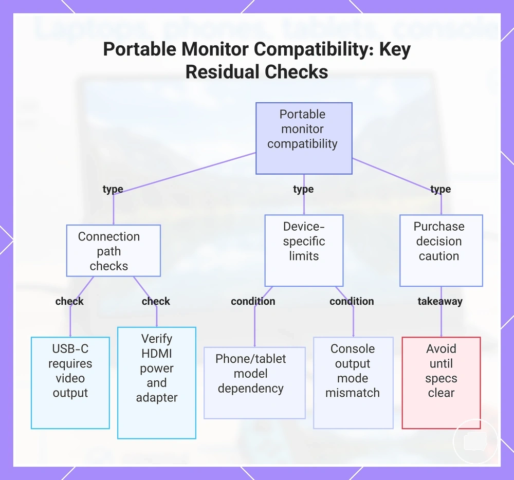 Portable Monitor Compatibility: Key Residual Checks