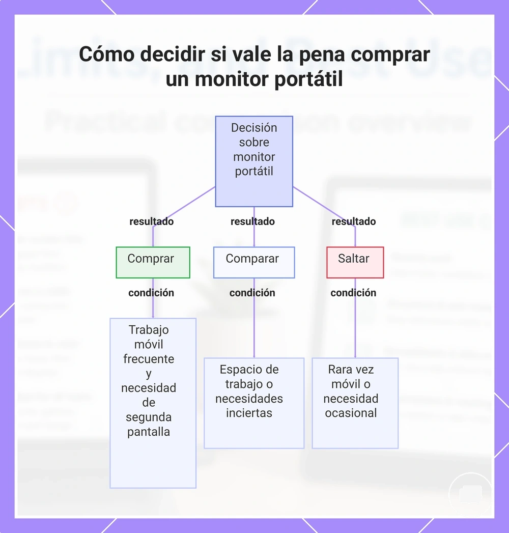 Cómo decidir si vale la pena comprar un monitor portátil