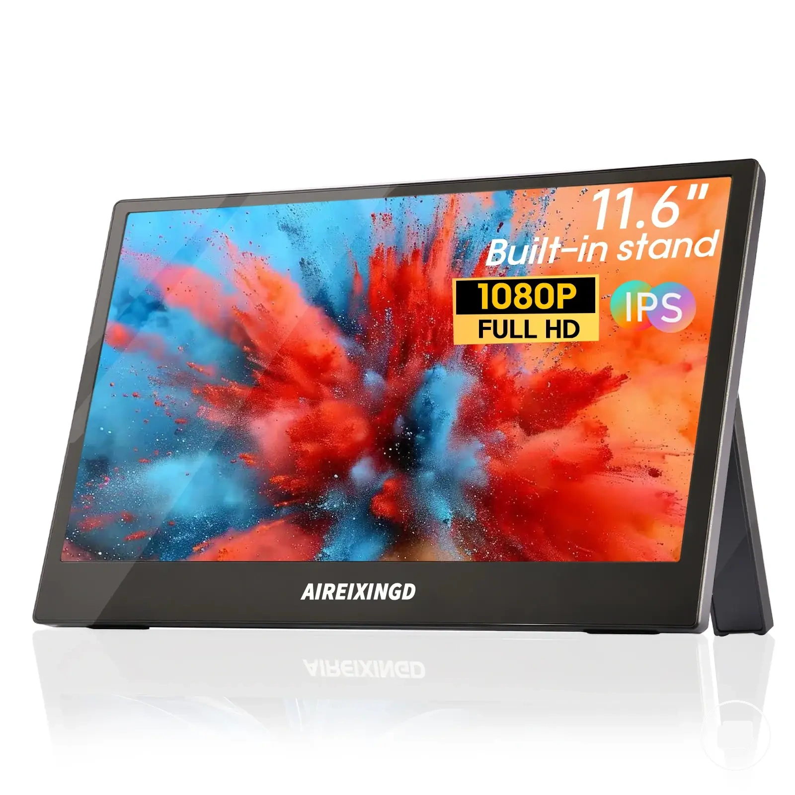 Moniteur portable IPS FHD de 11,6 pouces pour ordinateur portable, Xbox, PlayStation, Switch, téléphone, PC et moniteur mobile