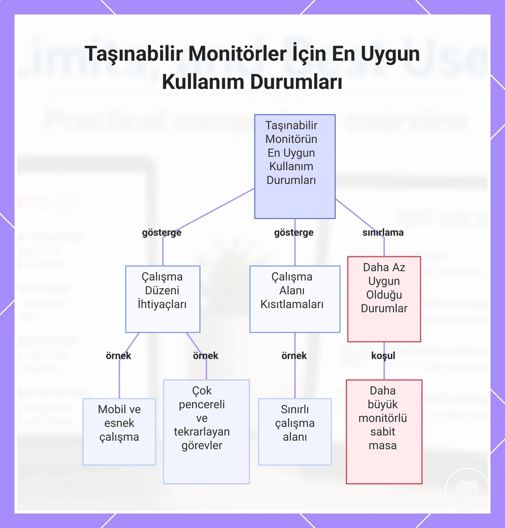 Taşınabilir Monitörler İçin En Uygun Kullanım Durumları
